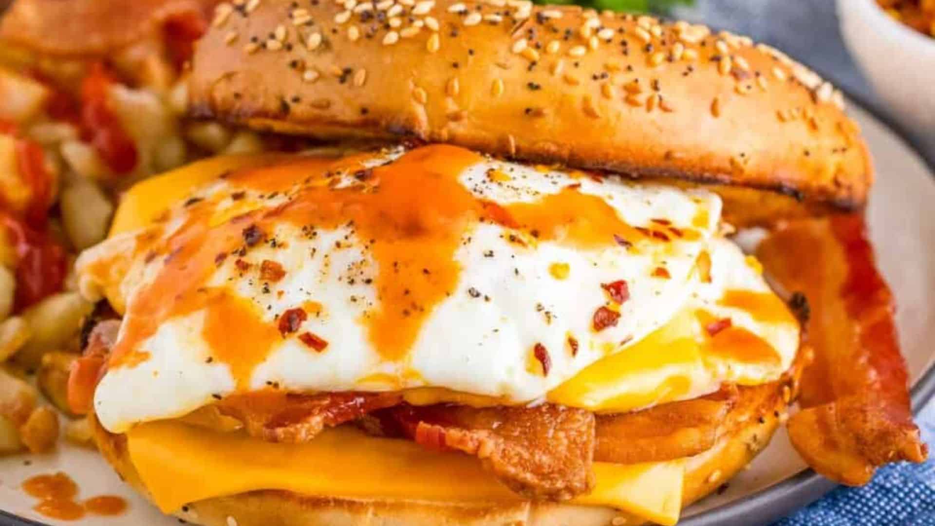 Bagel Breakfast Sandwich