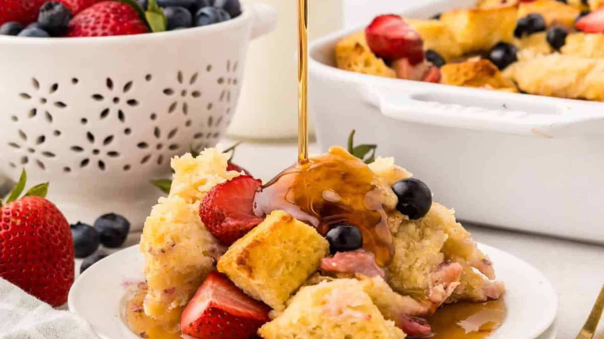 Berry French Toast Casserole