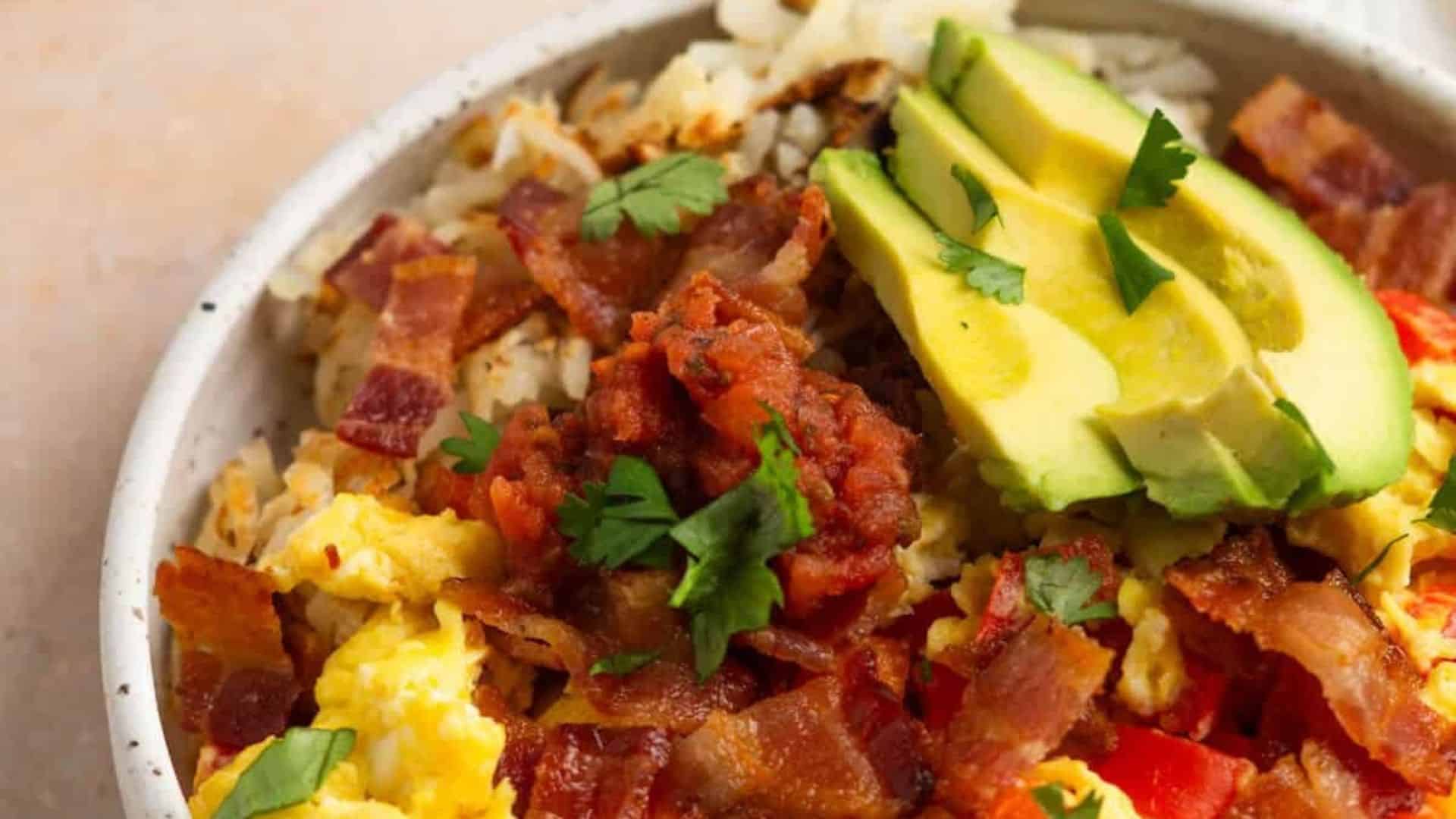 Breakfast Burrito Bowls