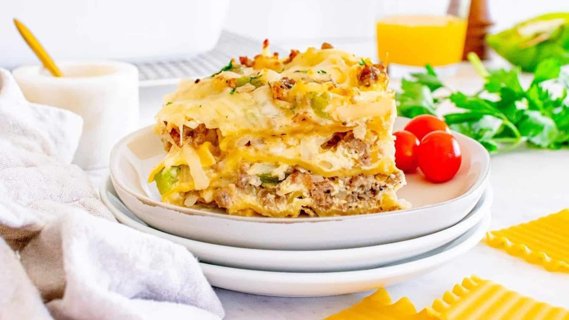 Breakfast Lasagna