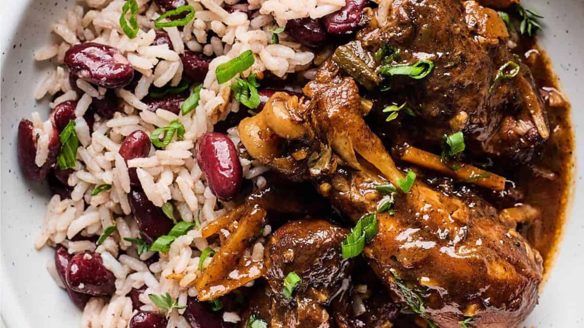 Jamaican Brown Stew Chicken