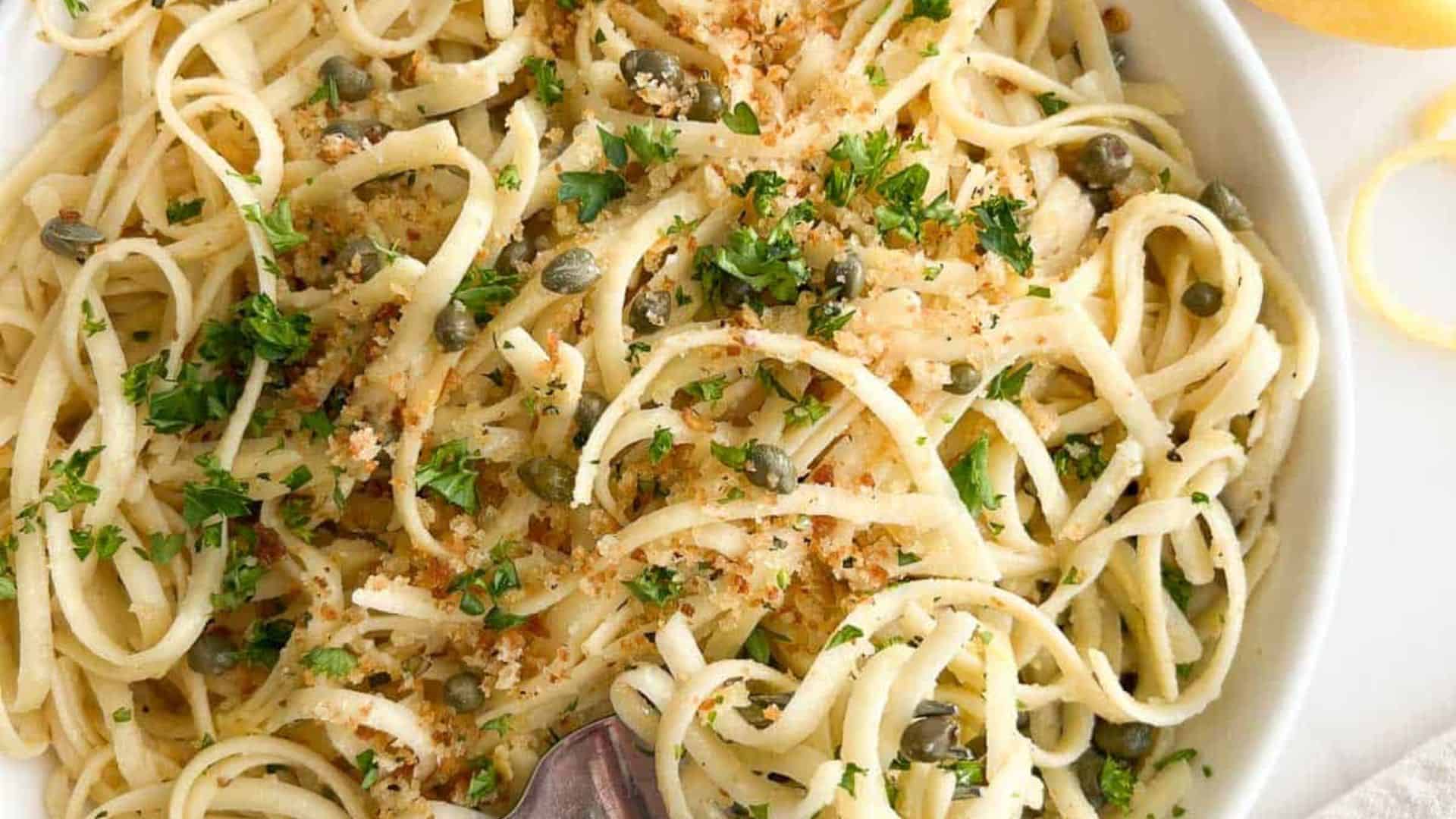 Lemon Caper Pasta