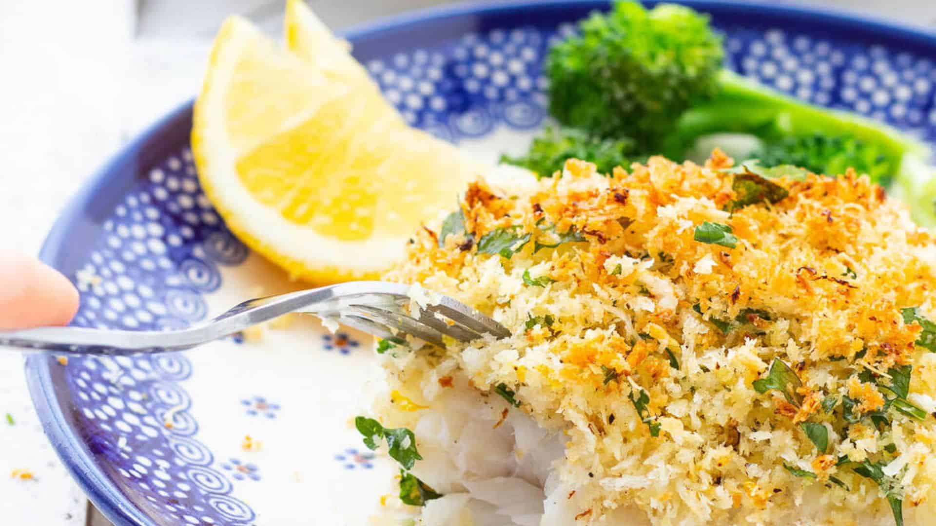 Parmesan Crusted Cod