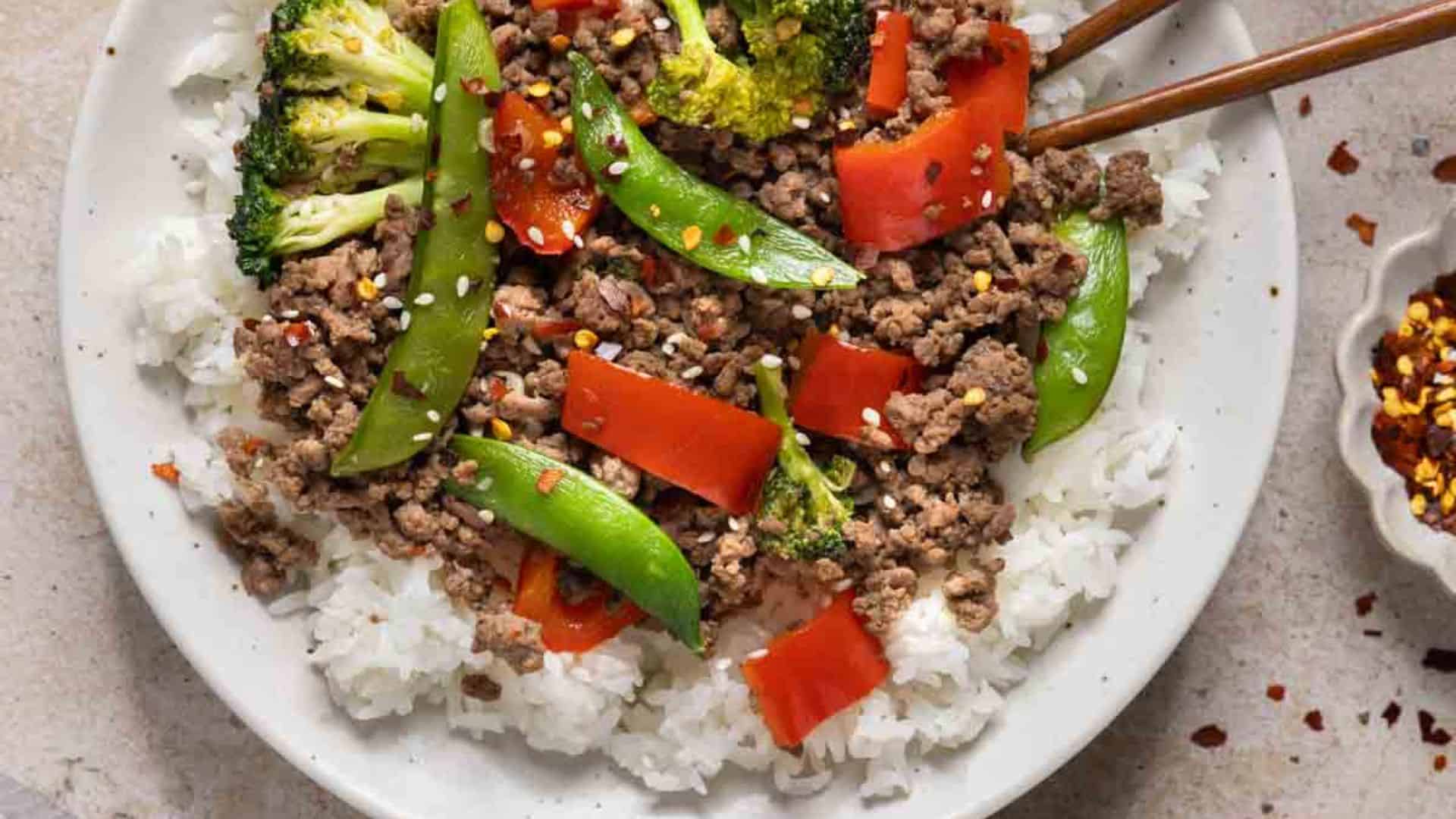 Teriyaki Beef Bowls