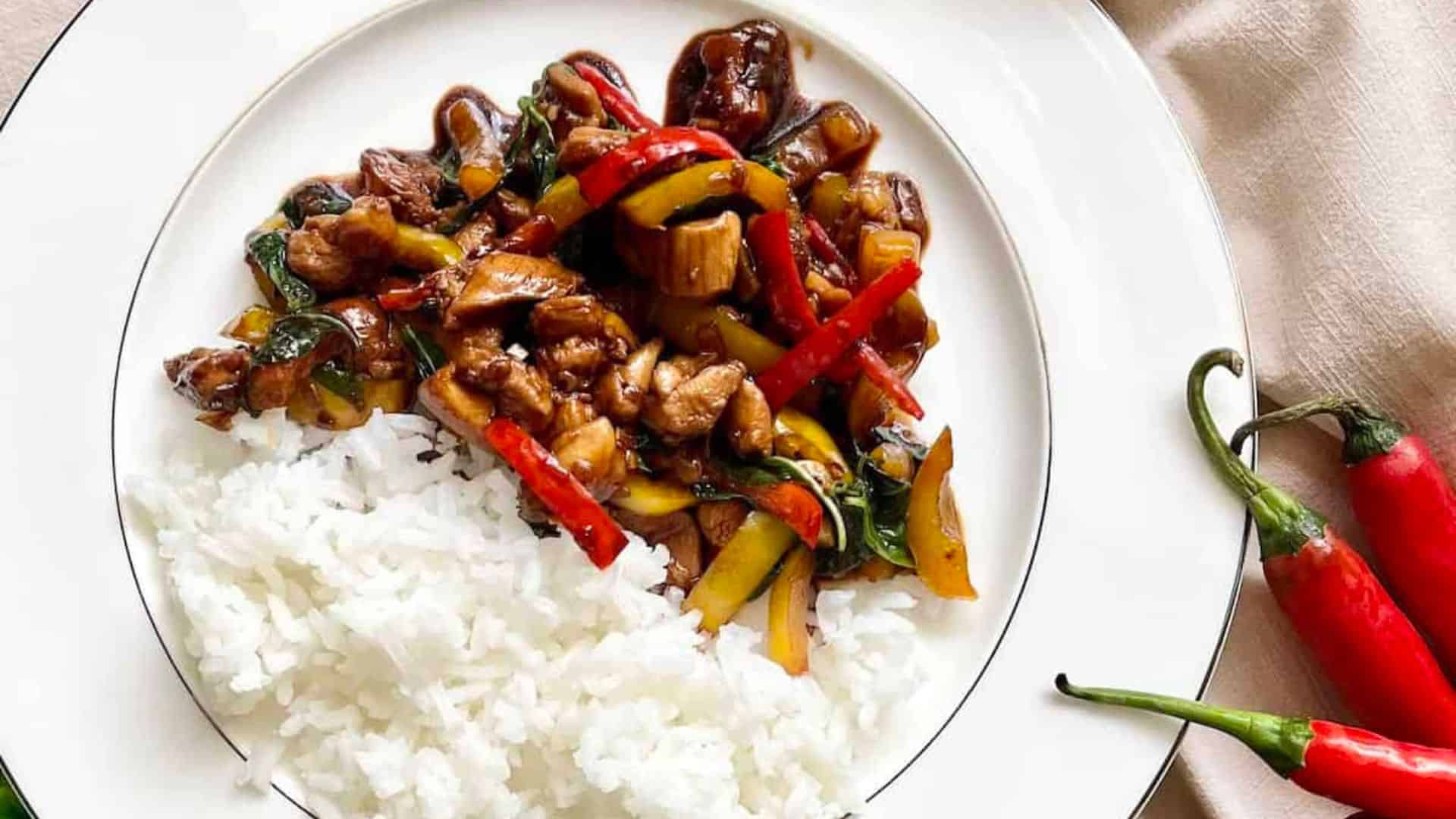 Thai Basil Chicken