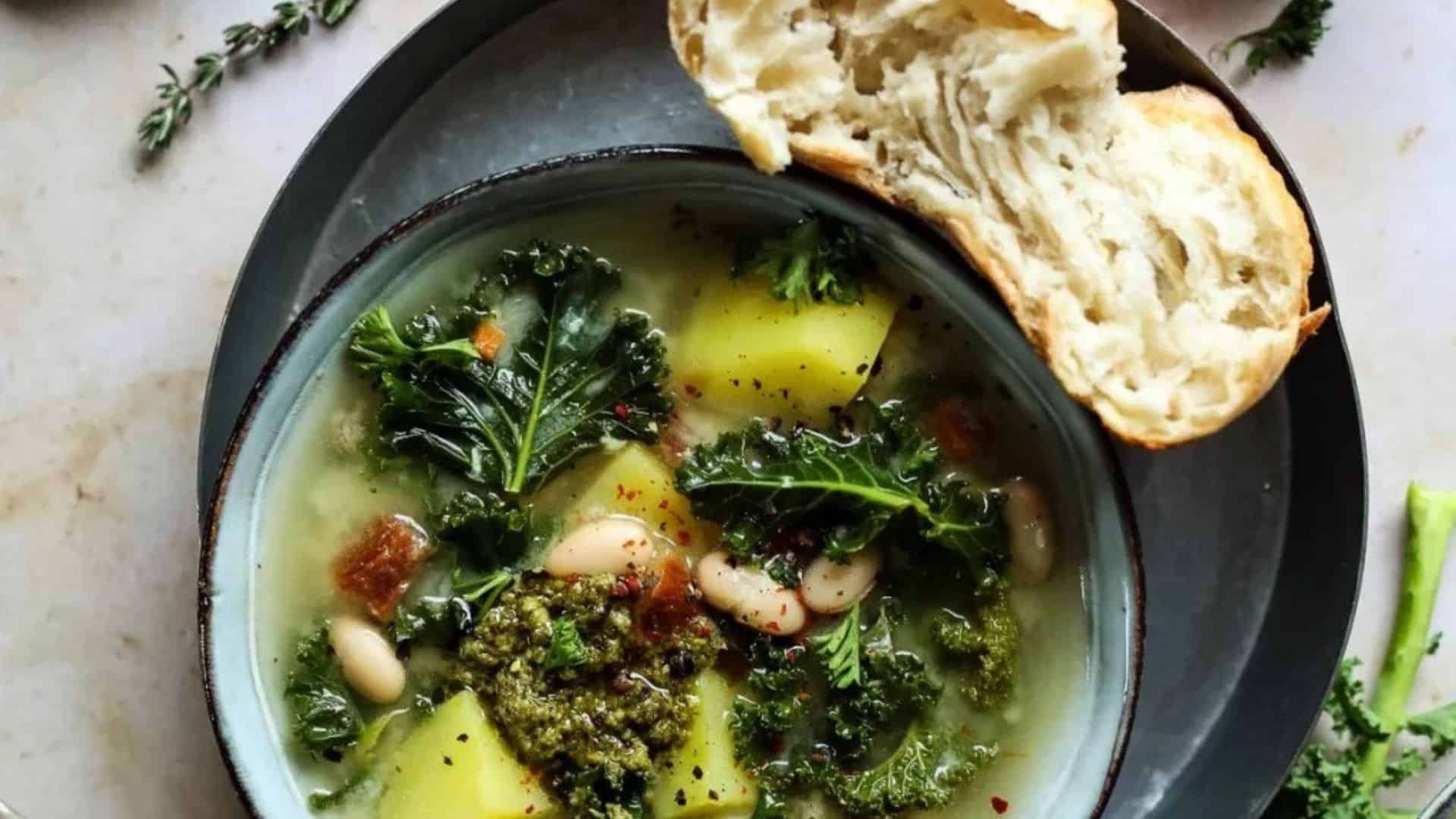 Tuscan Kale Soup