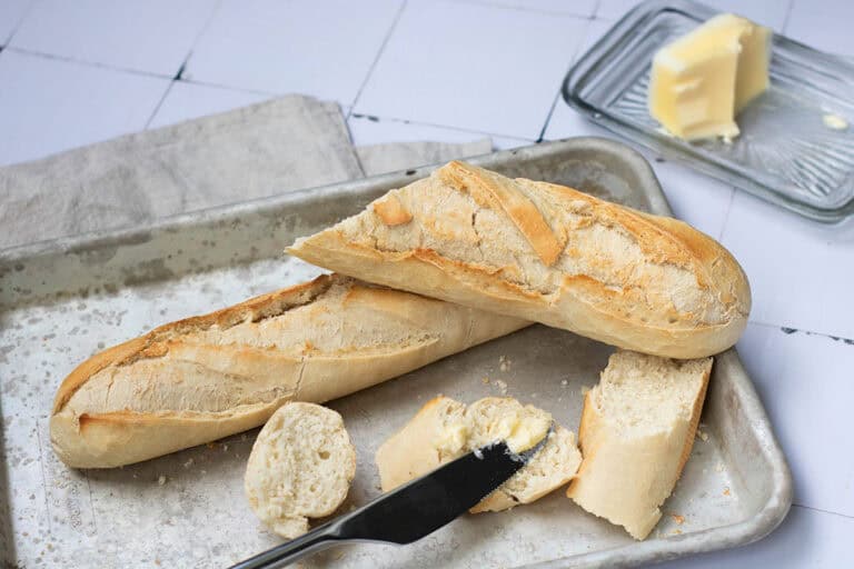 Homemade Classic French Baguette